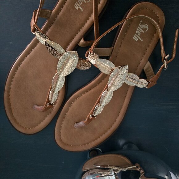 Bundle 4 Shein Sandals Size 8 and 9 - Picture 10 of 12